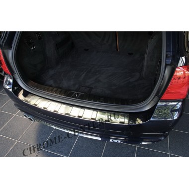 Накладка на задний бампер BMW 3 F31 Touring (2012-) бренд – Croni главное фото